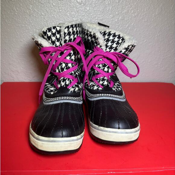 SOREL winter Snow Tivoli warm lined ankle waterproof booties size 9 - Picture 8 of 8